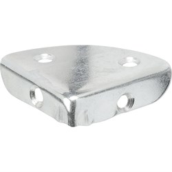 Защитный плоский 
оцинкованный уголок для ящика VORMANN 00241 036 Z - фото 16588488