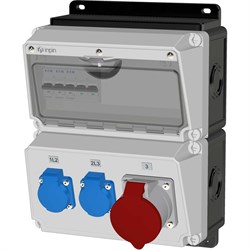 Комбинация розеток INPIN 920011r - фото 16591129