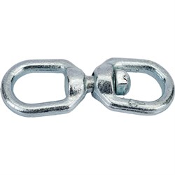 Оцинкованный вертлюг TECH-KREP петля-петля - фото 16593200