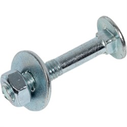 Оцинкованный болт СТРОЙМЕТИЗ М10х60 DIN603 2 шт. - фото 16594185