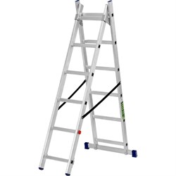 Алюминиевая двухсекционная лестница Сибртех 97906 - фото 16595629