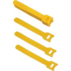 Хомут для кабеля Cabeus CLAMP-180-YL - фото 16597046