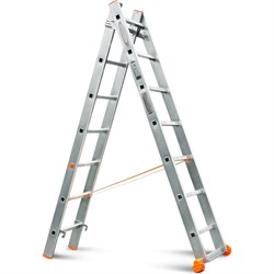 Двухсекционная лестница Эйфель Классик 2х7 - фото 16597204