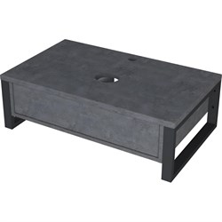 Тумба 1Marka GRUNGE LOFT 100П - фото 16597546
