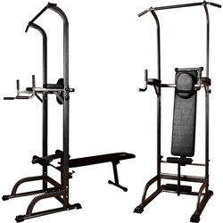 Турник-брусья DFC Power Tower - фото 16601352