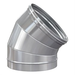 Отвод РОССТИН 45 градусов 180х0.5 мм; AISI 304 - фото 16603982