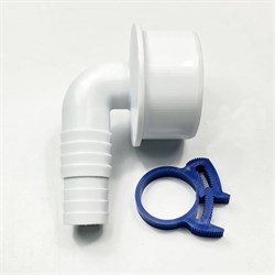 Угловой переходник для подключения сливного шланга Профитт 2226957 - фото 16605330