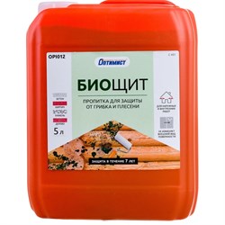 Пропитка для защиты от грибка и плесени ОПТИМИСТ Биощит С401 - фото 16605392