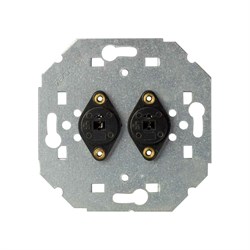 Аудиорозетка для подключения двух аудиоколонок Simon 75401-39 - фото 16606097