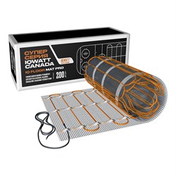 Тонкий самоклеящийся греющий мат для помещений с повышенными теплопотерями IQWATT IQ FLOOR MAT PRO - фото 16607754