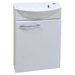 Правая подвесная тумба под умывальник Мелана Emmy Мия 46 - фото 16613544