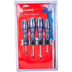 Набор отверток МАСТАК 04-4RB - фото 16615627