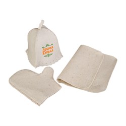 Набор для бани Бацькина баня Добрая банька - фото 16616039