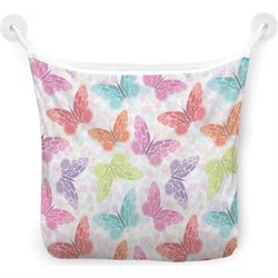 Настенная сетка-органайзер для ванной для игрушек JoyArty Парад бабочек - фото 16617979