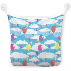 Настенная сетка-органайзер для ванной для игрушек JoyArty Шаровая радуга - фото 16621911