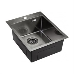 Мойка универсального монтажа EMAR EMB-128A PVD Nano Dark - фото 16623365