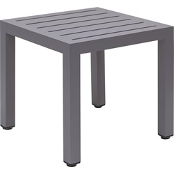 Кофейный уличный стол GreenWeen CAPRI каркас алюминий, цвет серый, 440x440x400 мм - фото 16624673