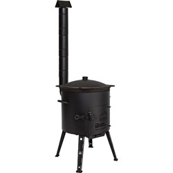 Казан Davr Metall печь+казан16(круг) - фото 16625605