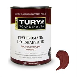 Грунт-эмаль по ржавчине TURY МС-102 - фото 16626668