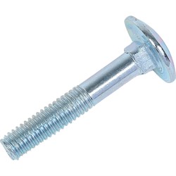 Мебельный болт качественный крепеж 6x35 DIN603 (50 шт.) - фото 16629146