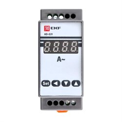 Однофазный цифровой амперметр EKF AD-G31 PROxima - фото 16629685