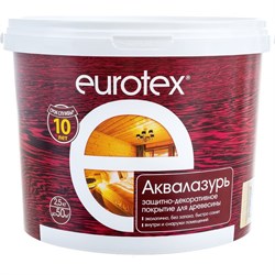 Защитно-декоративное покрытие для древесины EUROTEX 19957 - фото 16630111