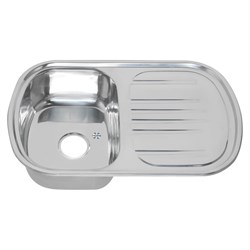 Врезная прямоугольная мойка Melana 7749 U 0.8/180 - фото 16630254