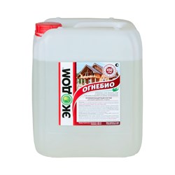 Огнебиозащитный состав для древесины Экодом Огнебио - фото 16636427