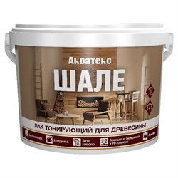 Тонирующий лак для древесины Акватекс ШАЛЕ - фото 16636850