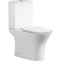 Безободковый напольный унитаз-компакт Tokito TATSUMAKI AIKO - фото 16637034