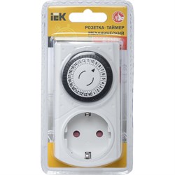 Механическая розетка-таймер IEK РТМ-1 - фото 16637546