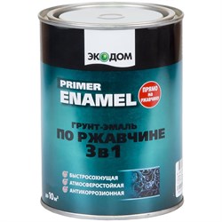 Грунт эмаль по ржавчине Экодом 236348 - фото 16638452