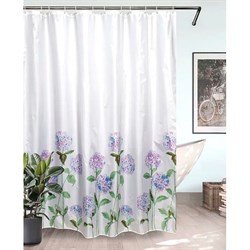 Штора для ванной Bath Plus Hydrangea Гортензия - фото 16638469