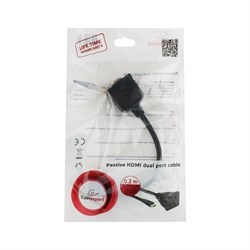 Пассивный разветвитель HDMI Cablexpert HD19F/2x19F - фото 16639248