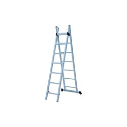 Универсальная двухсекционная лестница Biber 98427 - фото 16639495