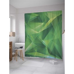 Шторка-занавеска для ванной JoyArty Абстракция лепестков - фото 16639818