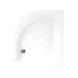 Полукруглый стальной поддон Loranto 77024 - фото 16640151