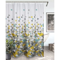 Штора Bath Plus д/в 180x180 triangular sublimation ii - фото 16640951