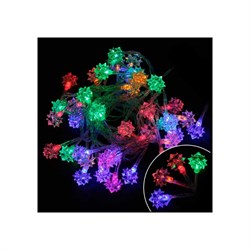 Светодиодная электрогирлянда Волшебная страна Алмазы LED-DIAMOND-40-3-MC - фото 16641418