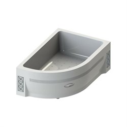 Высокий поддон к душевому углу Соул 2 Радомир 1-11-0-2-0-009 - фото 16642644