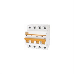 Автомат TDM ELECTRIC ВА47-29 4Р, 63 А, 4,5 кА, В - фото 16643722