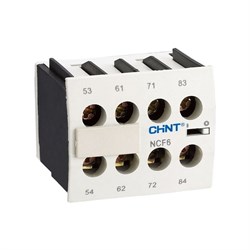 Дополнительные контакты к контактору NC6 CHINT NCF6-22 - фото 16645799