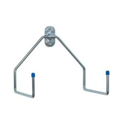 Двойной L-образный оцинкованный крюк ALDEGHI LUIGI SPA 4070AZ200 - фото 16645890
