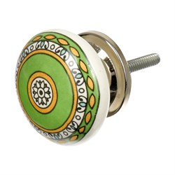 Керамическая ручка для мебели BlumenHaus Восточный узор - фото 16646738