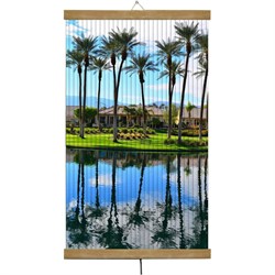 Инфракрасный гибкий настенный обогреватель для квартиры и дачи Домашний очаг Пальмы - фото 16647804