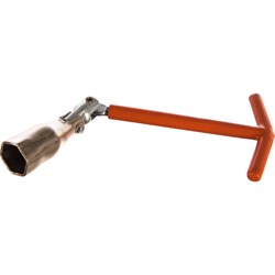 Свечной ключ с шарниром Sparta 138405 - фото 16650107