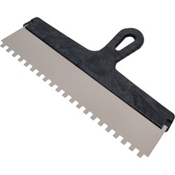 Нержавеющий зубчатый шпатель ЧЕГЛОК 13-03-358 - фото 16650846