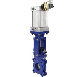 Шиберная задвижка DN.ru GGG40-SS304-EPDM-2W-DA - фото 16651372