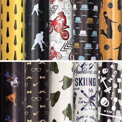 Упаковочная бумага ЗОЛОТАЯ СКАЗКА For Men - фото 16652656