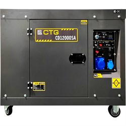 Дизельный генератор CTG CD12000SA - фото 16654526